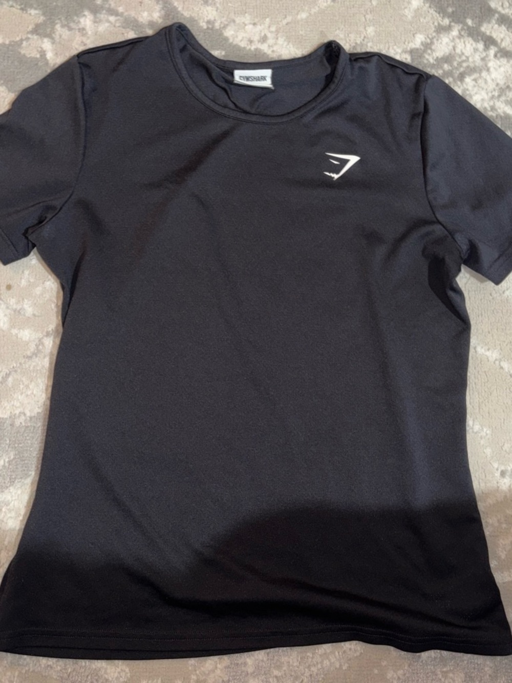 Gymshark dri fit short  Sleeve Performance Tee - Black s